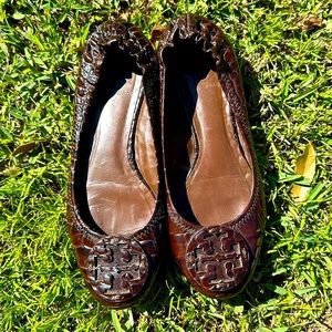 Tory Burch brown flats size 6.5